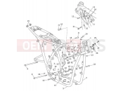 Triumph 2017 BONNEVILLE T100 Main Frame Assembly