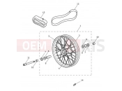 Front Wheel - Triumph BONNEVILLE T100 2018