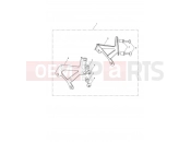 Triumph 2019 BONNEVILLE T100 Flyscreen Mounting Kit