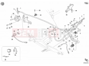 DUCATI Monster 800 REAR BRAKE SYSTEM » BRAKING SYSTEM