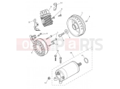 Triumph 2021 BONNEVILLE T100 Alternator & Starter Motor