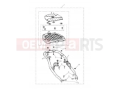 Triumph 2021 BONNEVILLE T100 Top Box Mounting Kit, Black