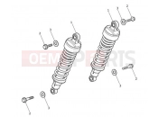 Rear Suspension Unit - Triumph BONNEVILLE T100 BLACK 2017