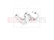Triumph 2017 BONNEVILLE T120 Exhaust Header, Pair, Black