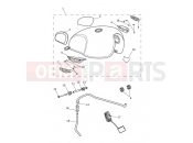 Triumph 2021 BONNEVILLE T120 Fuel Tank