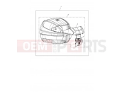Triumph 2021 BONNEVILLE T120 Top Box Kit