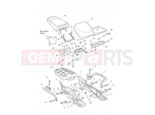 Rear Bodywork & Seat - Triumph Tiger 800 > 674841 TIGER 800 2011
