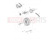 Triumph 2012 Tiger 800 > 674841 TIGER 800 Rear Wheel & Final Drive