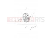 Triumph 2012 Tiger 800 > 674841 TIGER 800 Front Wheel
