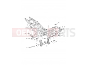Main Frame & Fittings - Triumph Tiger 800 > 674841 TIGER 800XC 2012