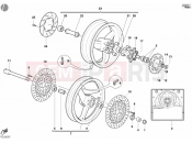 DUCATI Supersport 800 S WHEELS » FRONT WHEEL