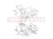 Rear Bodywork & Seat - Triumph Tiger 800 674842 > TIGER XCA 2016