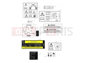 Triumph 2017 Tiger 800 674842 > TIGER XCA Warning Labels