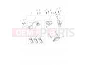 Triumph 2017 Tiger 800 674842 > TIGER XCA Ignition Switch & Lock Set