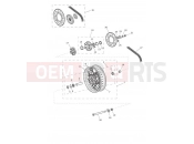 Rear Wheel & Final Drive - Triumph TIGER 800 XCA 855532 > 2018