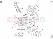 DUCATI Supersport 800 S HORIZONTAL CYLINDER HEAD » VALVE DRIVE