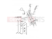 Triumph 2005 SPEEDMASTER CARBS Handlebars, Top Yoke & Mirrors