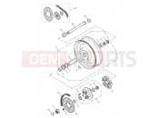 Triumph 2005 SPEEDMASTER CARBS Rear Wheel & Final Drive