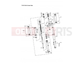 Triumph 2006 SPEEDMASTER CARBS Front Forks & Lower Yoke