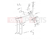 Triumph 2009 SPEEDMASTER EFI Handlebars, Top Yoke 469051