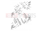 Triumph 2021 TIGER 900 GT Pro Footrests & Control Plates