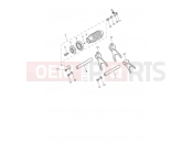 Triumph 2021 TIGER 900 GT Pro Gear Selectors drum
