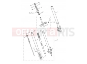 Triumph 2021 TIGER 900 GT Pro Front Forks & Yokes