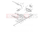 Triumph 2021 Tiger 900 Rally Pro Rear Swingarm