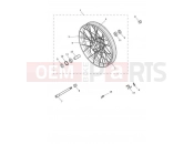 Triumph 2021 Tiger 900 Rally Pro Front Wheel