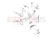 Triumph 2019 TIGER 1200 XCA Handlebars & Switches