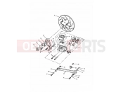Triumph 2000 TROPHY 29156 > Rear Brake Caliper & Disc