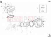 DUCATI 2003 Supersport 800 SS CYLINDER - PISTON » ENGINE CASE