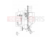 TRIUMPH TROPHY > 29155 Rear Brake Master Cylinder