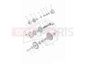 Triumph 1996 TROPHY > 29155 Alternator & Starter Drive Gears