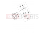 Triumph 2021 SPEED TWIN Rear Brake Caliper & Disc