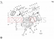 DUCATI 2003 Supersport 800 SS VERTICAL CYLINDER HEAD » VALVE DRIVE
