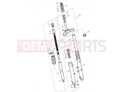 TRIUMPH SCRAMBLER EFI Front Forks & Lower Yoke