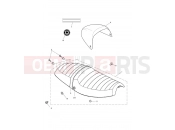 Triumph 2011 THRUXTON 900 EFI Seat