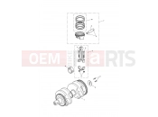 Triumph 2013 THRUXTON 900 EFI Crankshaft, Connecting Rods...