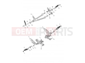 Triumph 2021 Street Triple RS > 966534 Footrests & Mountings
