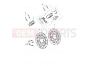 Triumph 2021 Street Triple RS > 966534 Front Brake Caliper & Disc