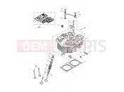 Triumph 2006 AMERICA CARBS Cylinder Head & Valves