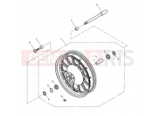 Triumph 2014 AMERICA EFI Front Wheel 468391