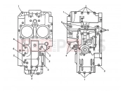 Triumph 2010 AMERICA EFI Crankcase Bolts