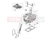 Triumph 2010 AMERICA EFI Cylinder Head & Valves
