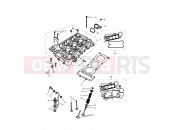 Triumph 2000 TIGER 885i 71699 > 124105 Cylinder Head & Valves