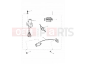 Triumph 2000 TIGER 885i 71699 > 124105 Ignition Switch & Lock Set
