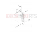 Rear Suspension Unit - Triumph TIGER 955i 198875 > 2006