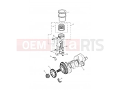 Crankshaft,ConnectingRods Piston - Triumph TIGER 955i 198875 > 2006