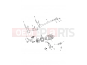 Triumph 2007 Tiger 1050 Gear Selectors drum